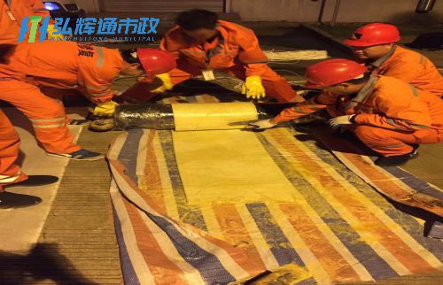 无锡滨湖区河埒管道树脂点状修复